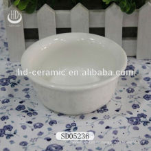 Keramik-Schüssel für zu Hause, weiße Porzellanschale mit Logo, Schüssel für Restaurant